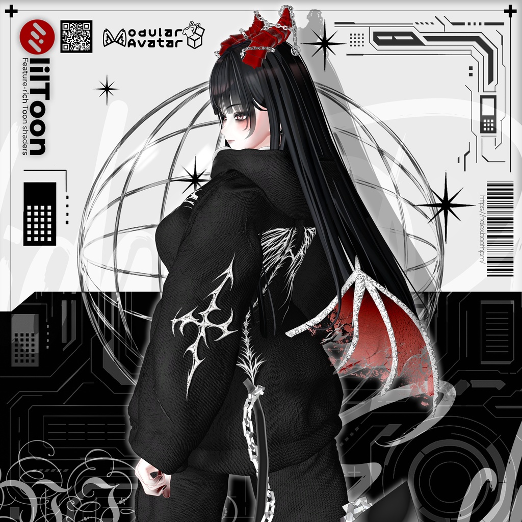 【SALE】 😈 Holiday Devil 🖤 Eclipse「10アバター対応」