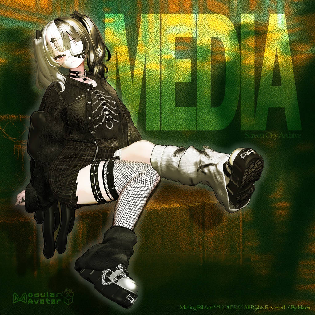 【SALE】 🎥 Melting Media 🖤 Scene 2 「14アバター対応」