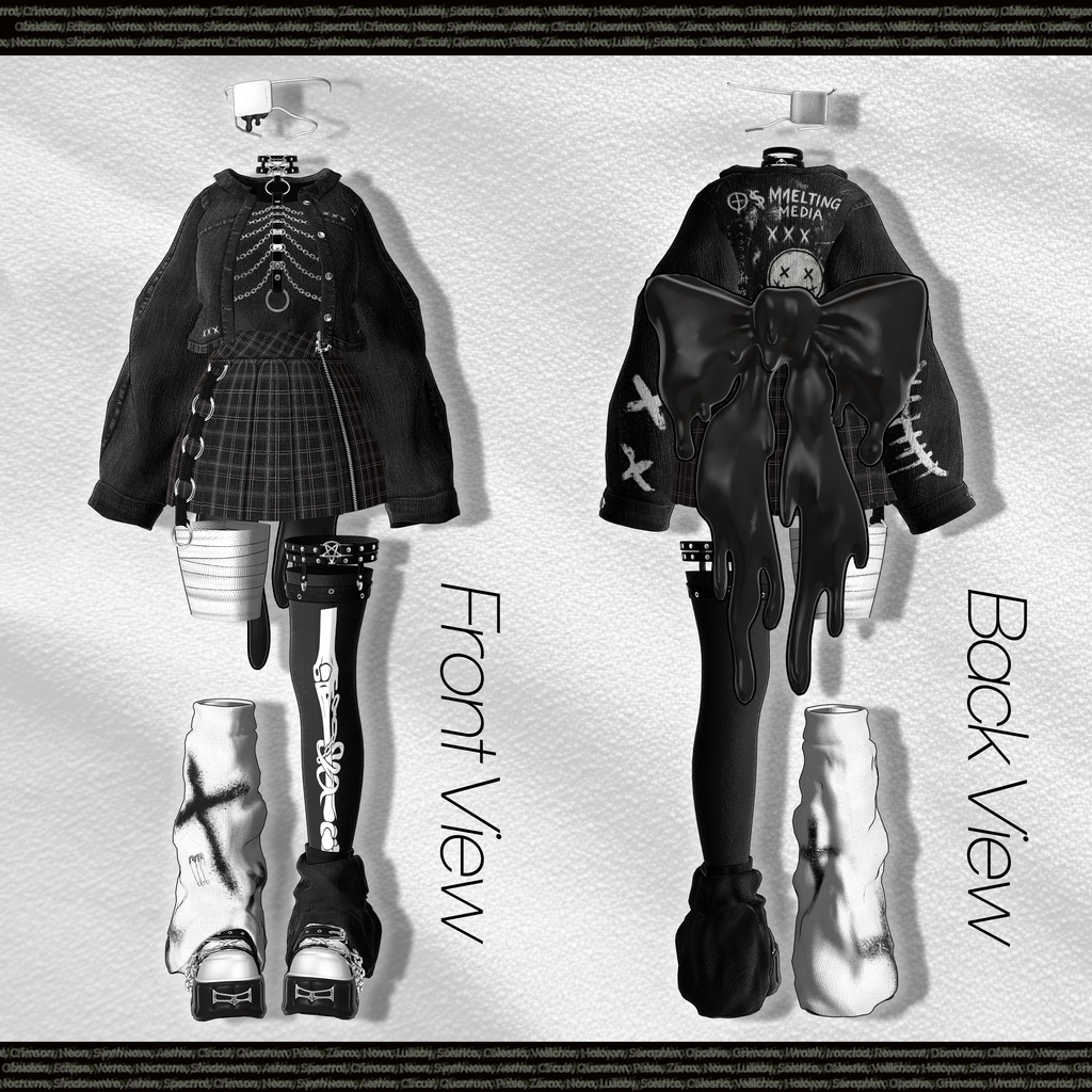 【SALE】 🎥 Melting Media 🖤 Scene 2 「14アバター対応」