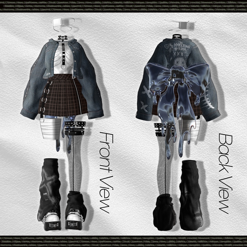 【SALE】 🎥 Melting Media 🖤 Scene 2 「14アバター対応」