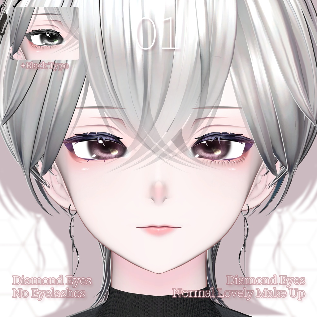 ใSALEใ๐ใ็ดฏๆๅฐ็จใ๐ Rui Textures FullPack (2 Eyes, MakeUp, Body, ACC, Tongue, Materials)