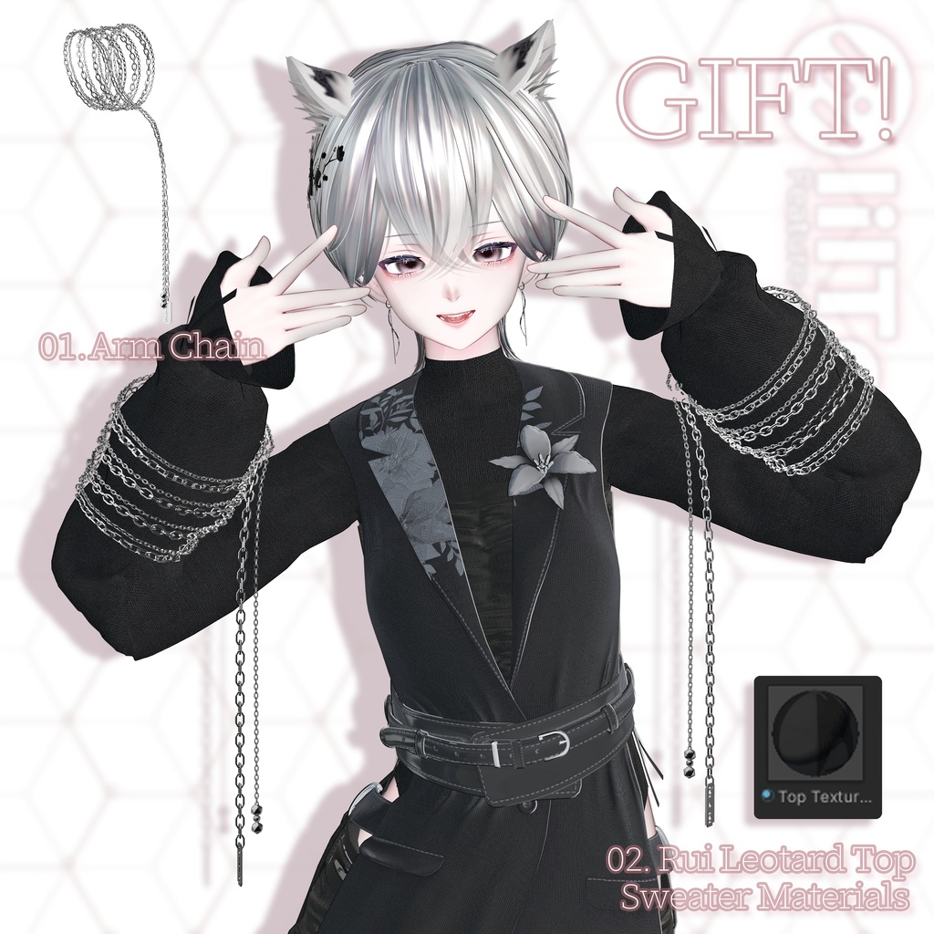 ใSALEใ๐ใ็ดฏๆๅฐ็จใ๐ Rui Textures FullPack (2 Eyes, MakeUp, Body, ACC, Tongue, Materials)