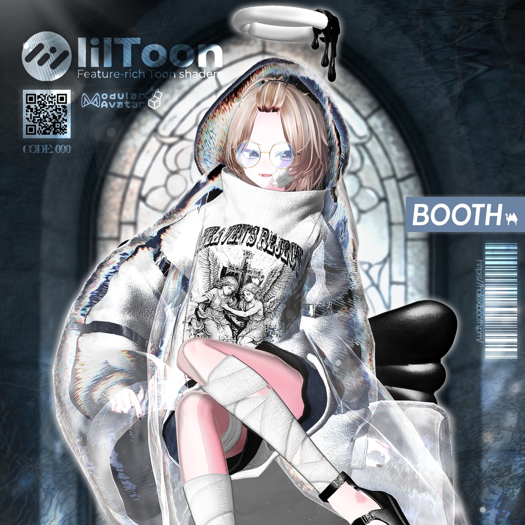 【SALE】 🖤ERROR SERAPH🖤 「12アバター対応」