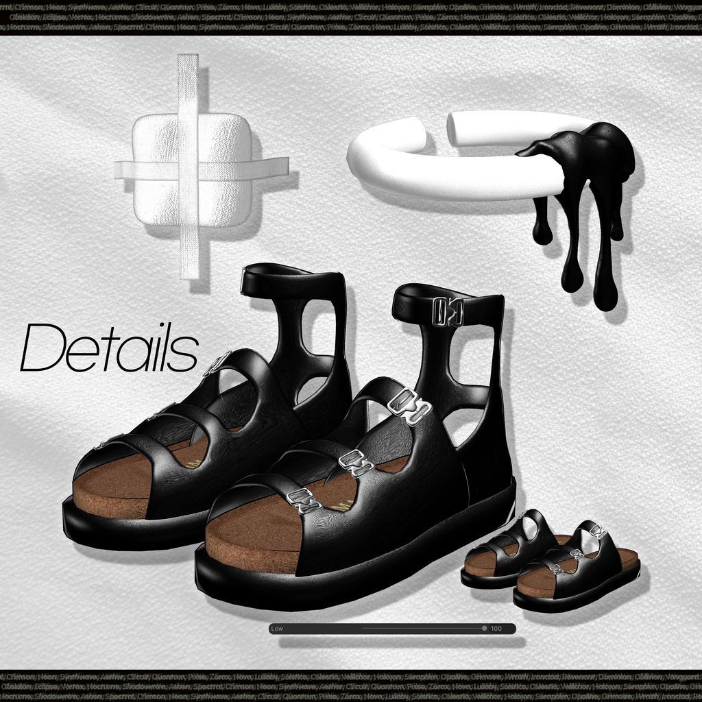 【SALE】 🖤ERROR SERAPH🖤 「12アバター対応」