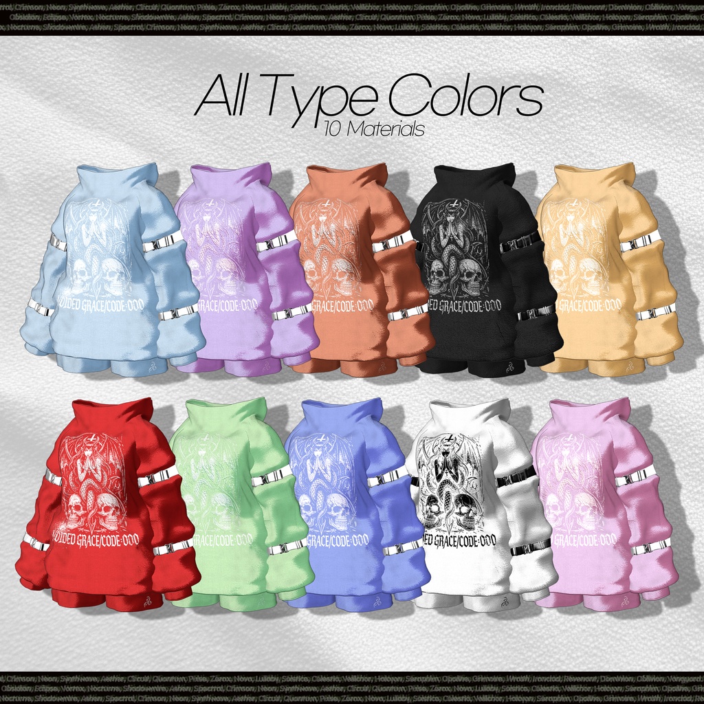 【SALE】 🖤ERROR SERAPH🖤 「12アバター対応」