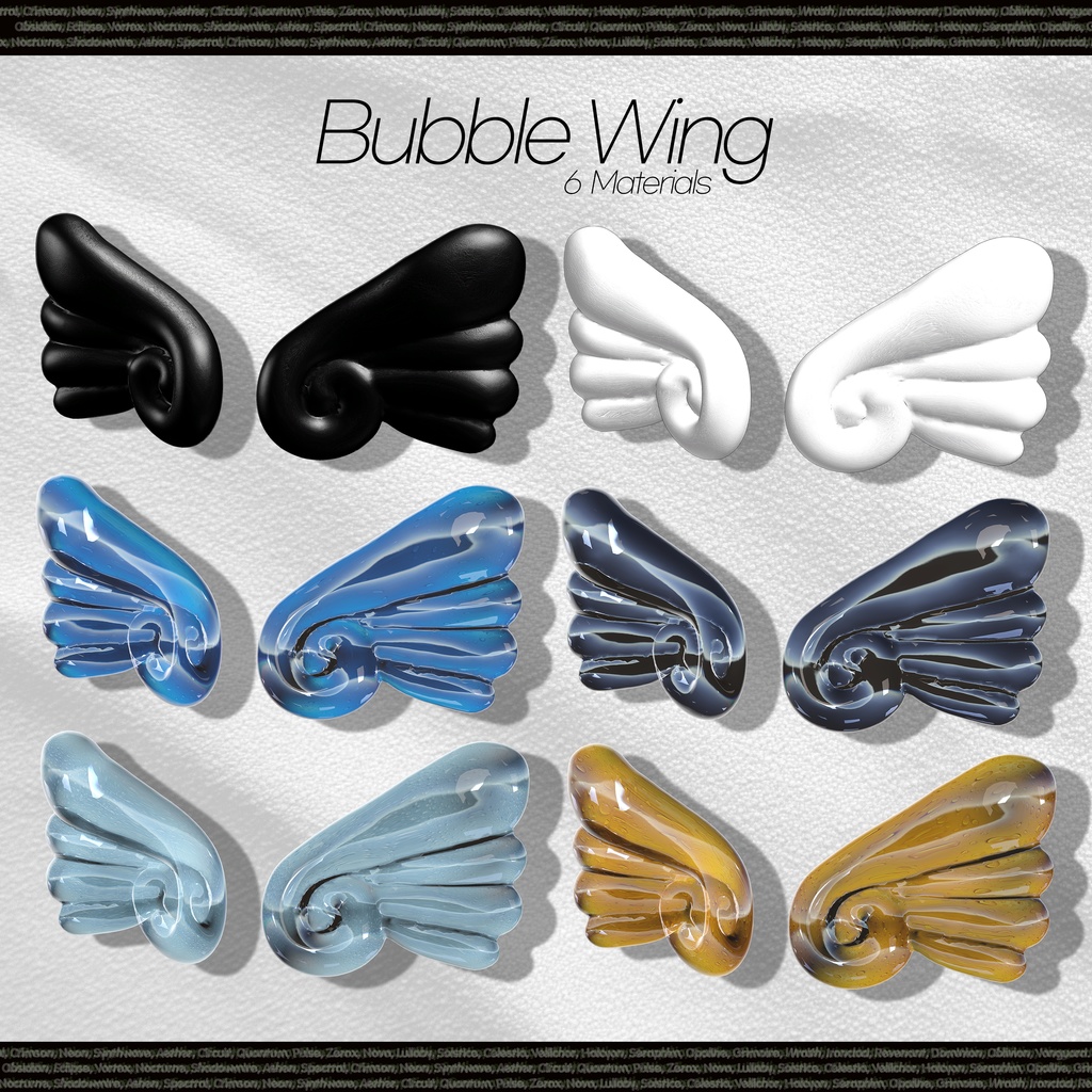 【SALE】 🖤ERROR SERAPH🖤 「12アバター対応」