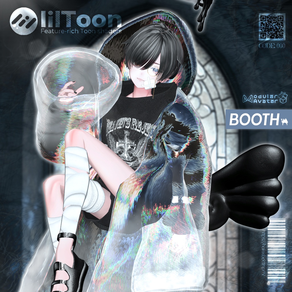 【SALE】 🖤ERROR SERAPH🖤 「12アバター対応」