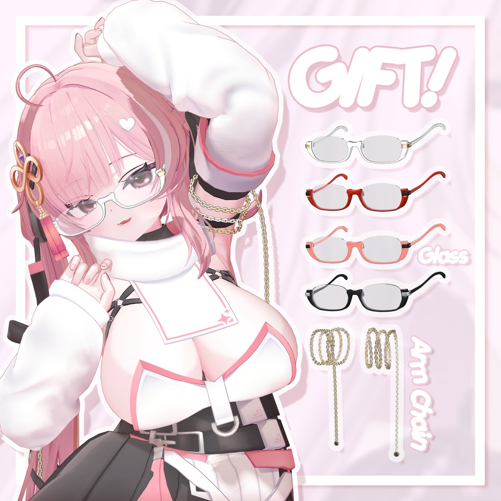 【SALE】🤍「イチゴ専用」💗 Ichigo Textures FullPack (2 Eyes, MakeUp, Body, ACC, Tongue, Materials, Tattoo, Glass)
