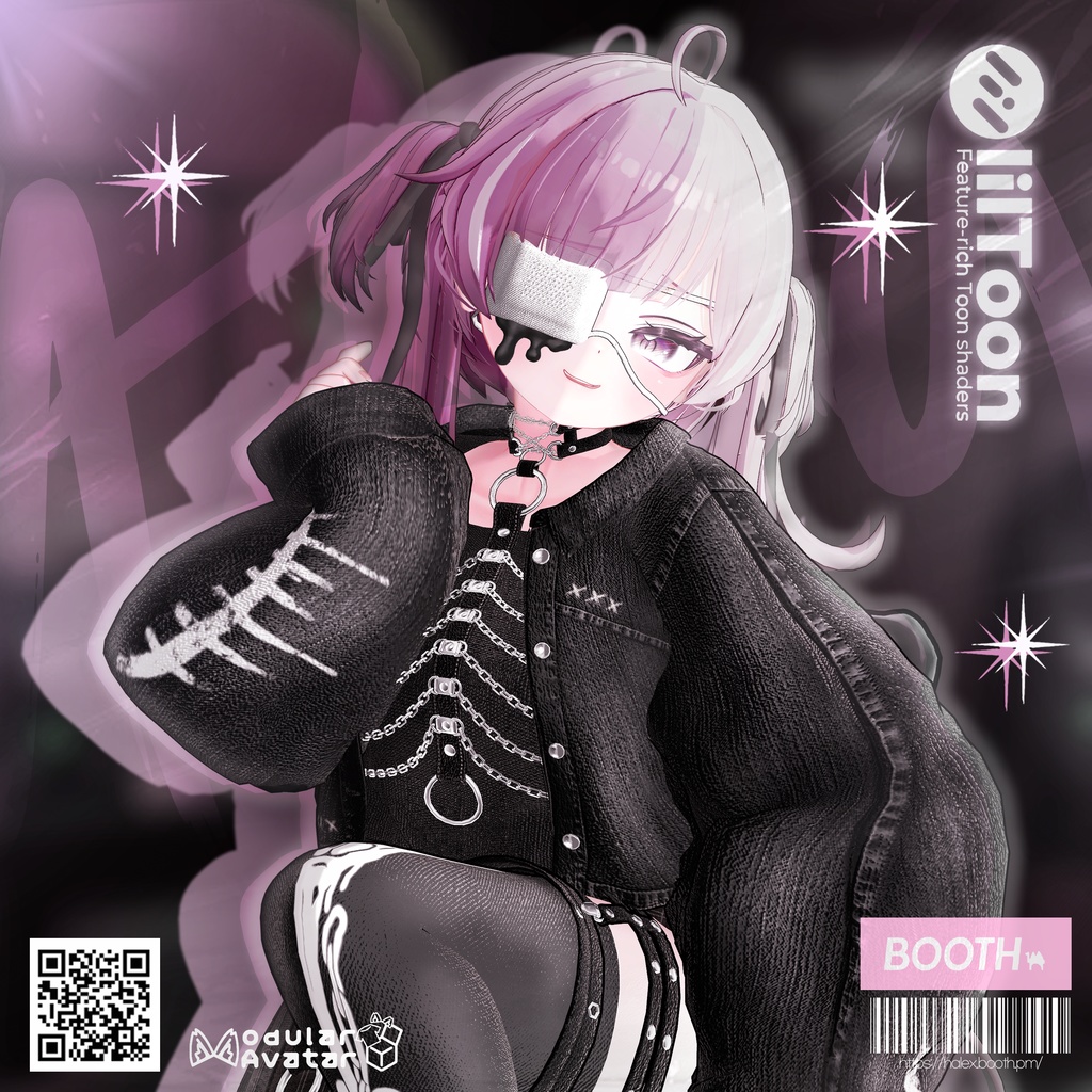 【SALE】🤍「イチゴ専用」💗 Ichigo Textures FullPack (2 Eyes, MakeUp, Body, ACC, Tongue, Materials, Tattoo, Glass)