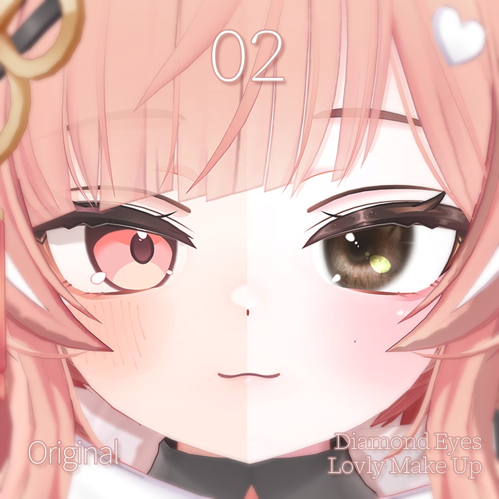 【SALE】🤍「イチゴ専用」💗 Ichigo Textures FullPack (2 Eyes, MakeUp, Body, ACC, Tongue, Materials, Tattoo, Glass)