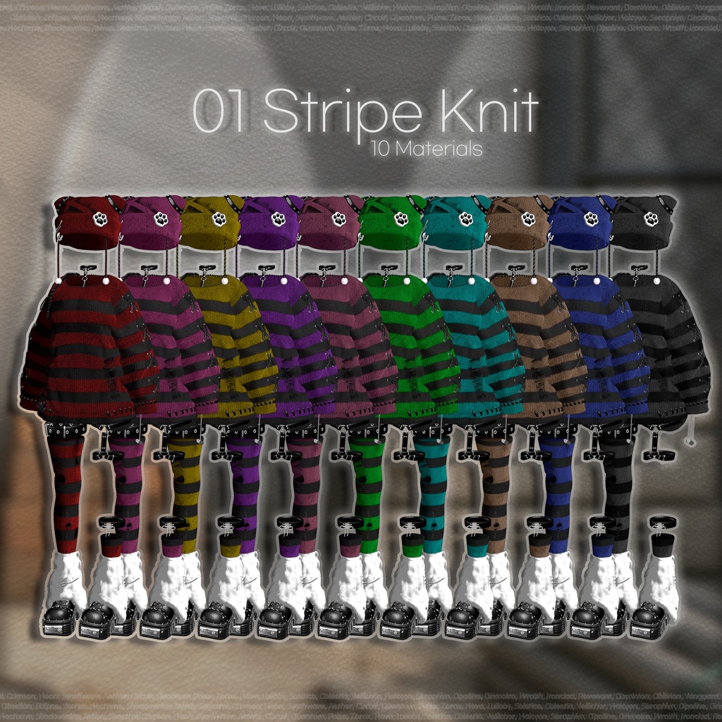 【SALE】 🐾 Pawfect✦Day 🖤「16アバター対応」