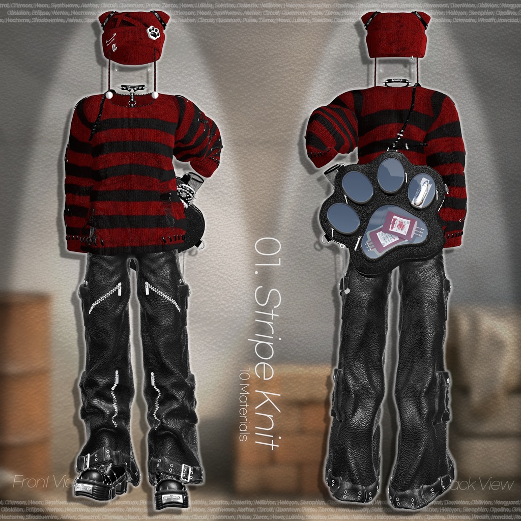 【SALE】 🐾 Pawfect✦Day 🖤 Shade 「8アバター対応」