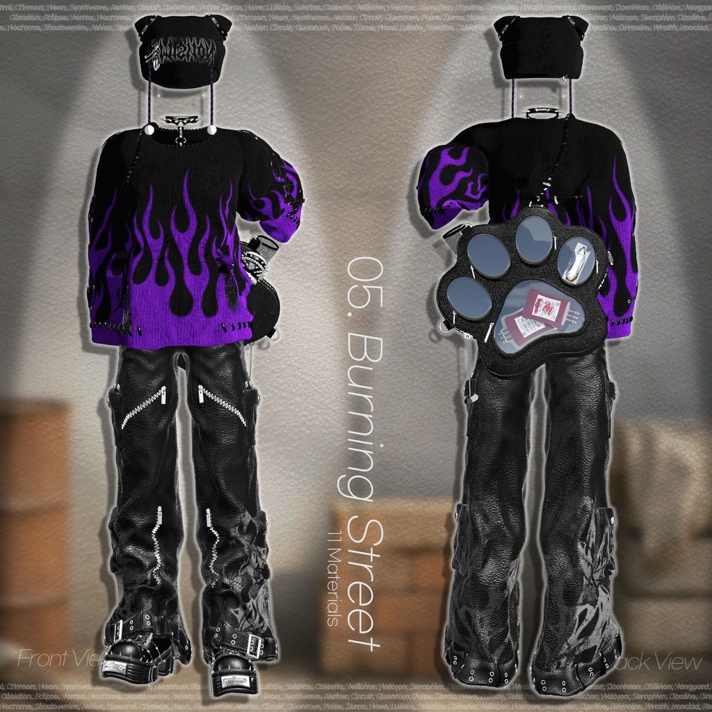 【SALE】 🐾 Pawfect✦Day 🖤 Shade 「8アバター対応」