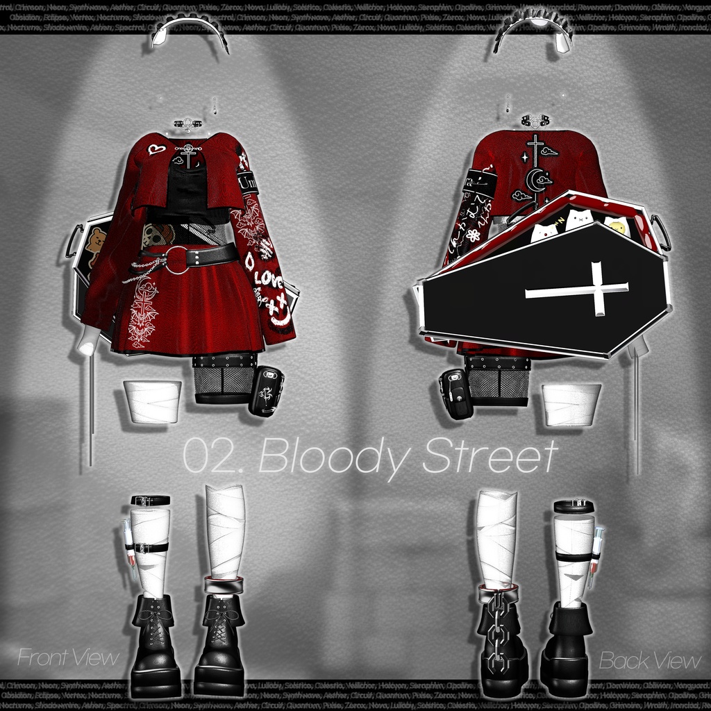 【SALE】🖤 Bloody Waltz 👻「14アバター対応」