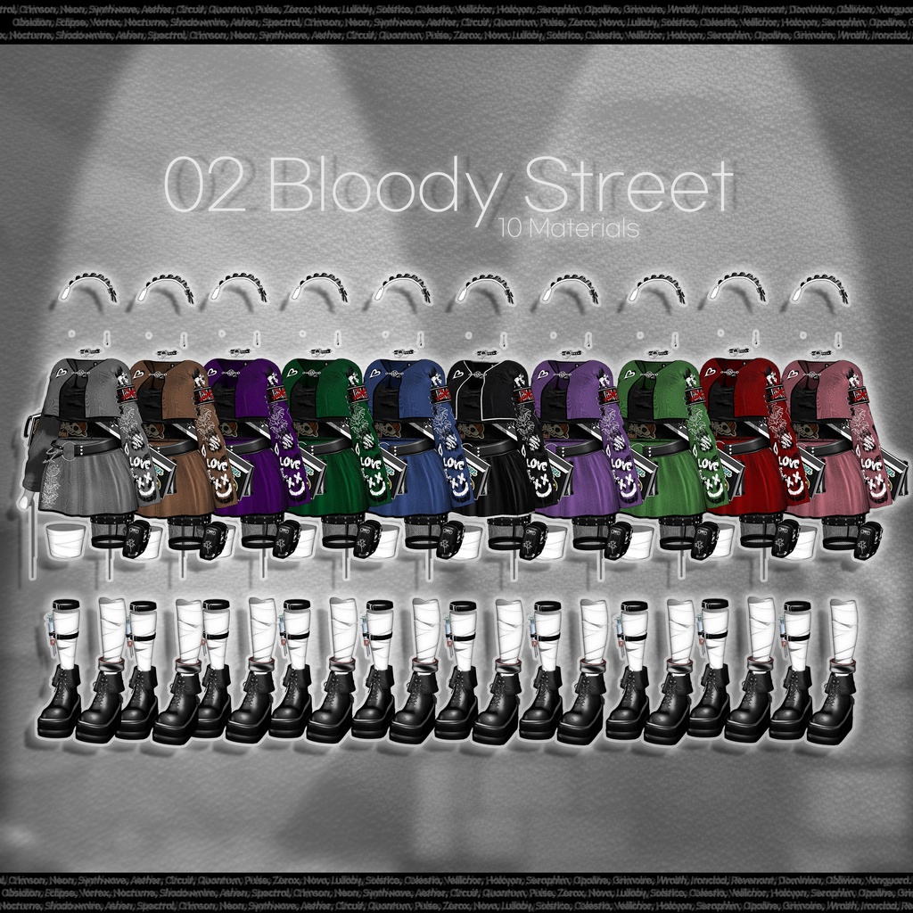 【SALE】🖤 Bloody Waltz 👻「14アバター対応」