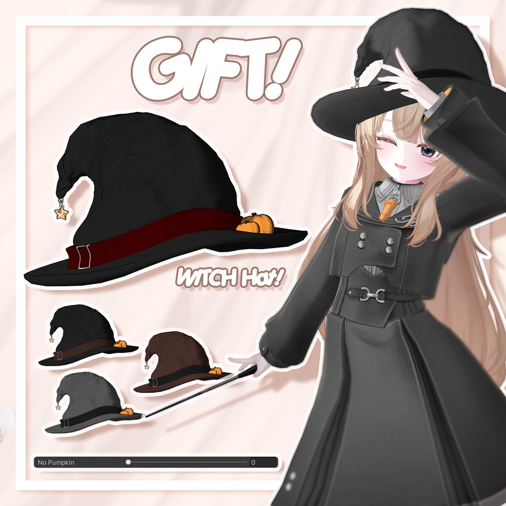 【SALE】🖤「エク専用」🖤 Eku Textures FullPack (2 Eyes, MakeUp, Body, Tongue, Materials, Witch Hat)