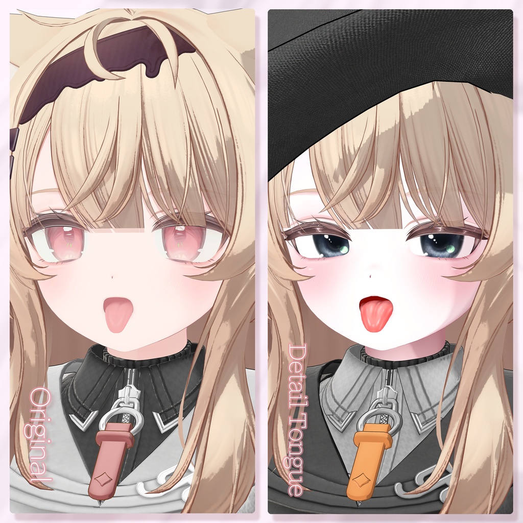 【SALE】🖤「エク専用」🖤 Eku Textures FullPack (2 Eyes, MakeUp, Body, Tongue, Materials, Witch Hat)