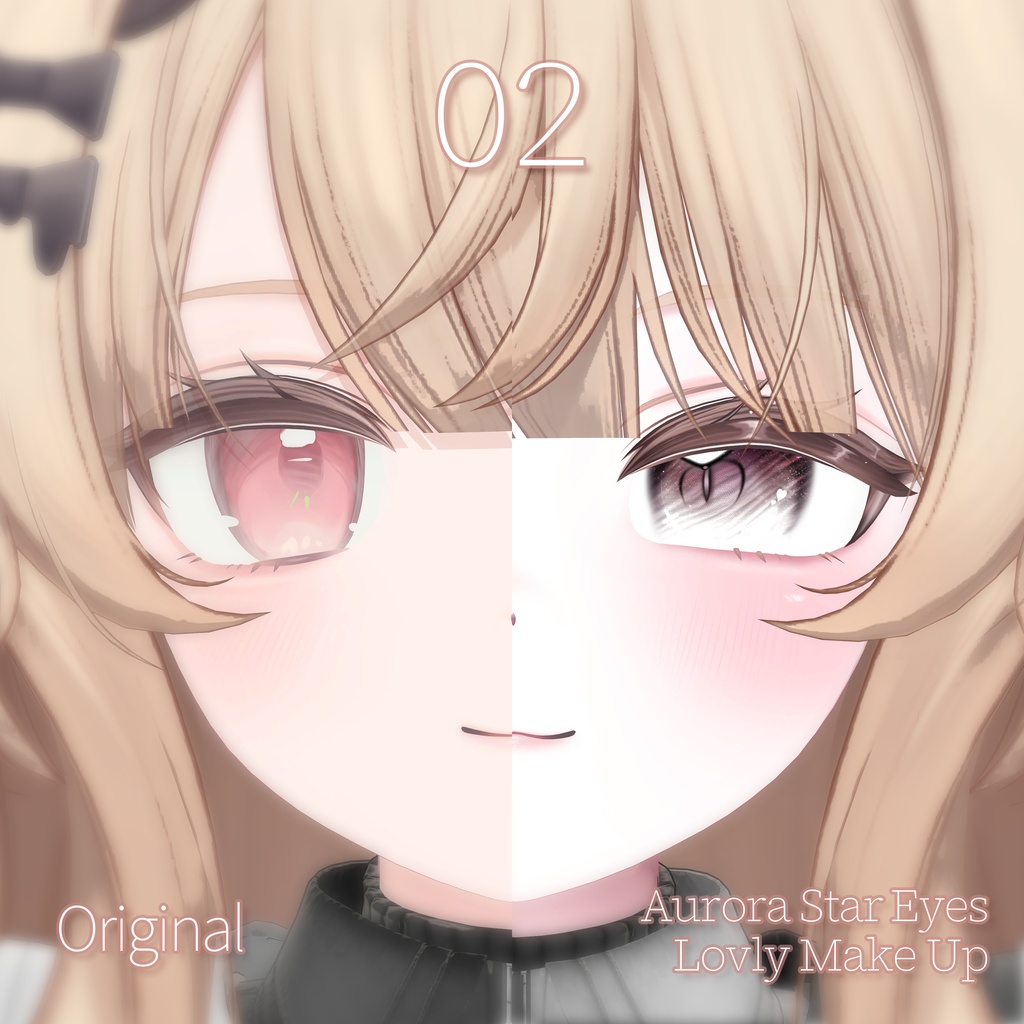 【SALE】🖤「エク専用」🖤 Eku Textures FullPack (2 Eyes, MakeUp, Body, Tongue, Materials, Witch Hat)