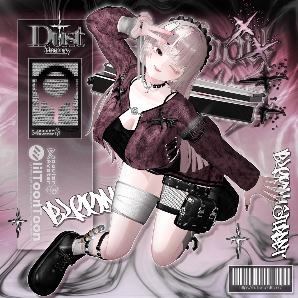 【SALE】💜「ルミナ専用」💜 LUMINA Textures FullPack (3 Eyes, MakeUp, Body, Tongue, Materials, Nail)