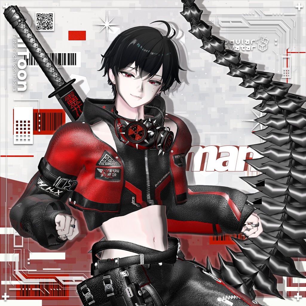 【SALE】🖤 Dial-06.exe ⚙️ Protocore 「8アバター対応」