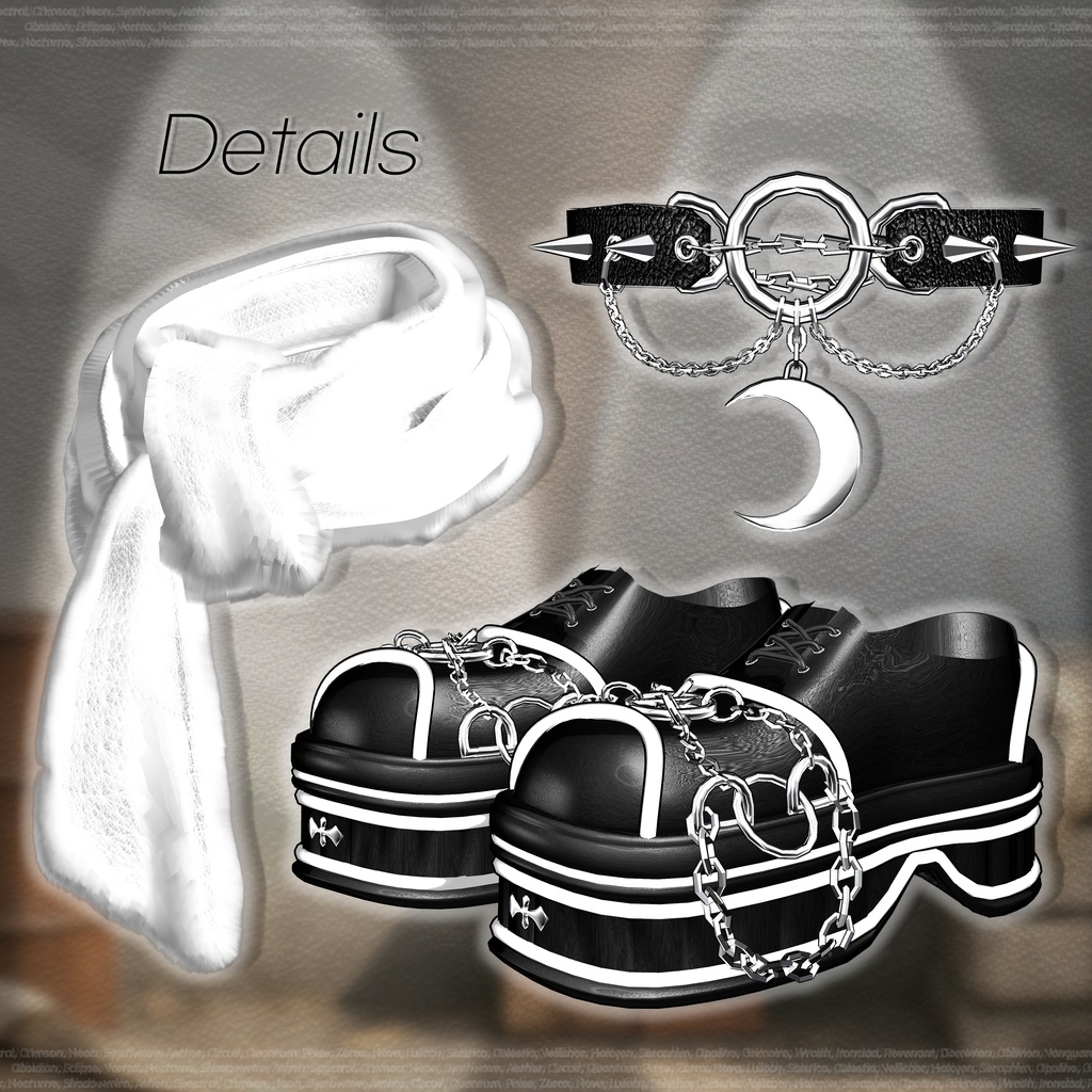 【SALE】🖤 Candy Puff Rabbit 🤍「15アバター対応」