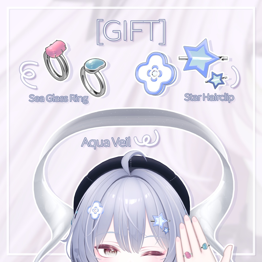 【SALE】 🤍「ラムネ専用」🤍 Ramune Textures FullPack (3 Eyes, MakeUp, Body, Tongue, Materials, ACC, Ring)