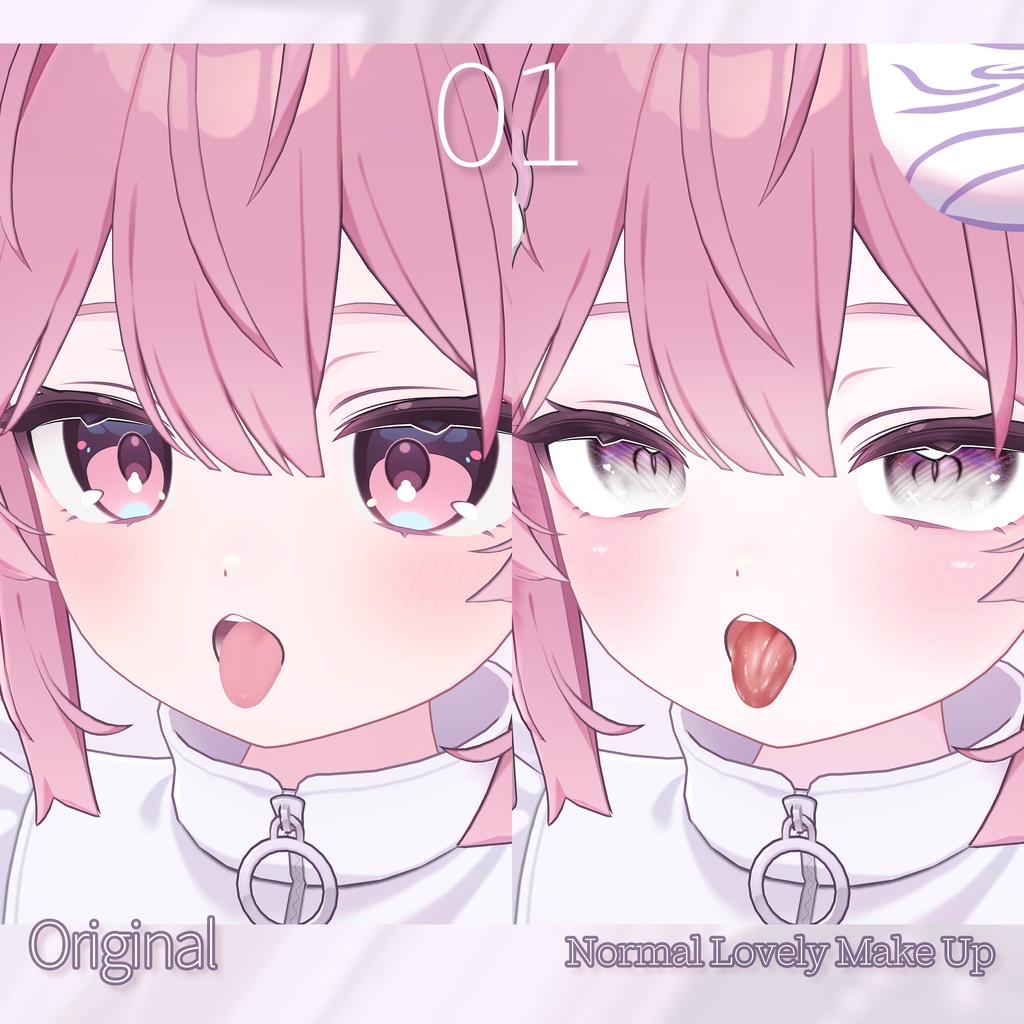 【SALE】 💜「プラム専用」💜 Plum Textures FullPack (3 Eyes, MakeUp, Body, Tattoo, Tongue, ACC, Mask)