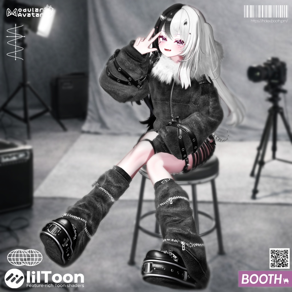 【SALE】 ✚Br0k3n_🖤He4rt//† 「19アバター対応」