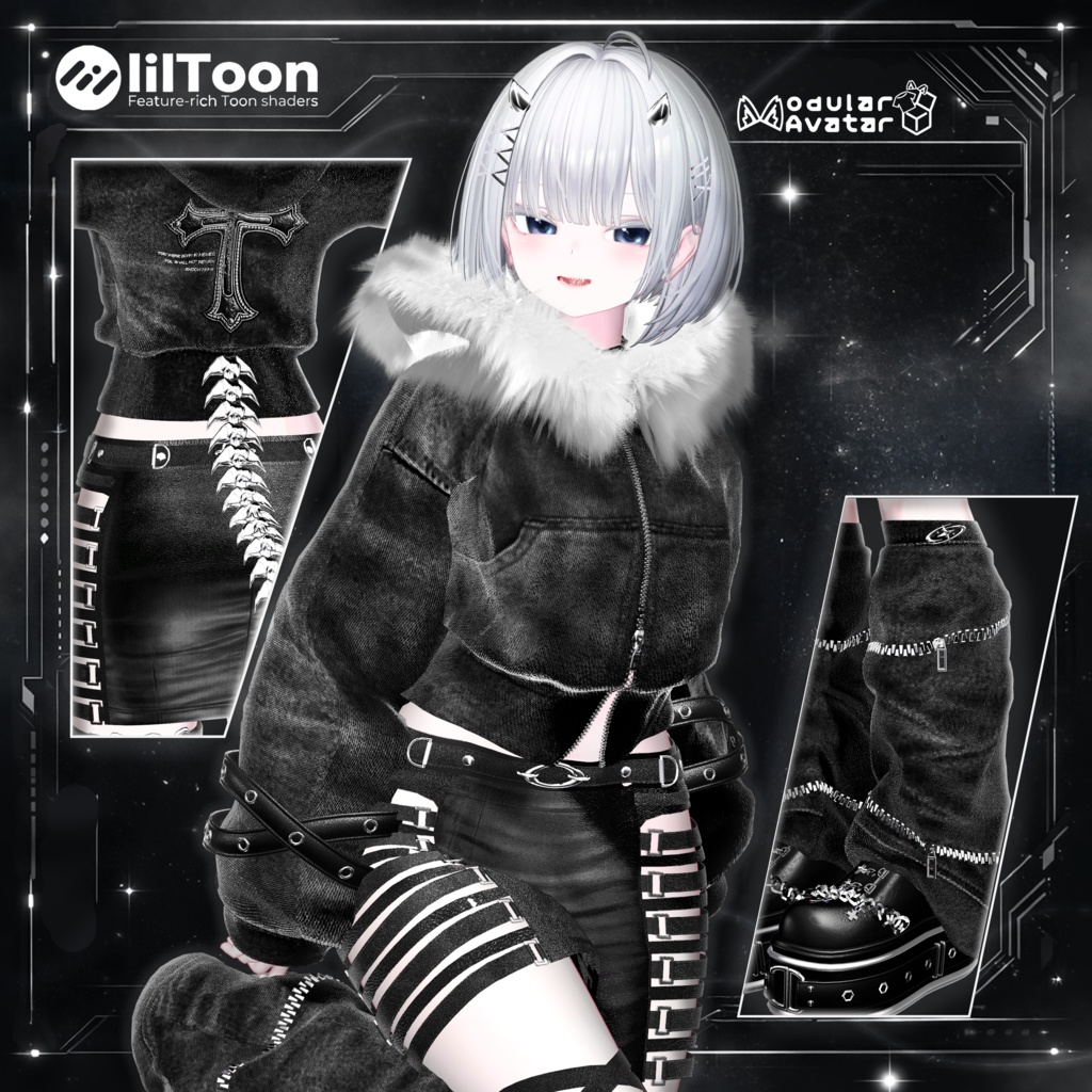 【SALE】 ✚Br0k3n_🖤He4rt//† 「19アバター対応」