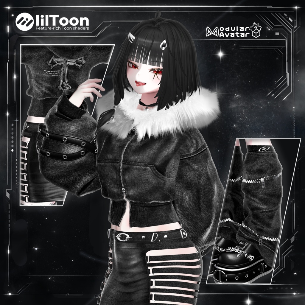 【SALE】 ✚Br0k3n_🖤He4rt//† 「19アバター対応」