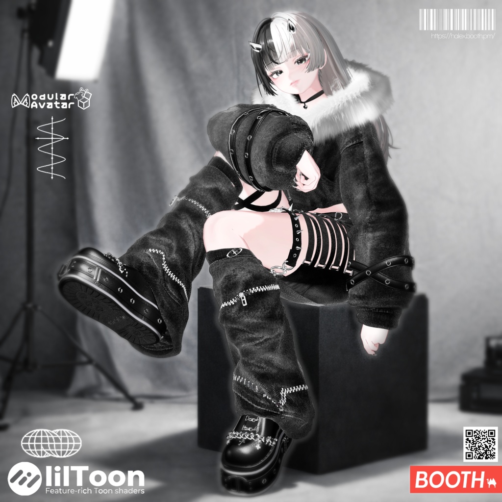 【SALE】 ✚Br0k3n_🖤He4rt//† 「19アバター対応」