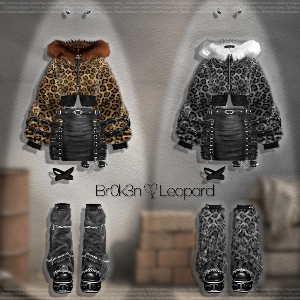 【SALE】 ✚Br0k3n_🖤He4rt//† 「19アバター対応」