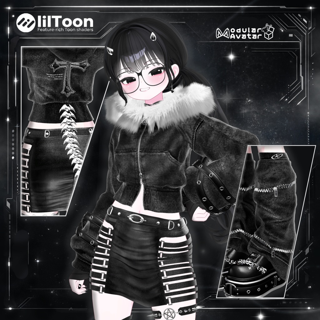 【SALE】 ✚Br0k3n_🖤He4rt//† 「19アバター対応」