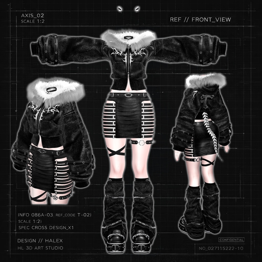 【SALE】 ✚Br0k3n_🖤He4rt//† 「19アバター対応」