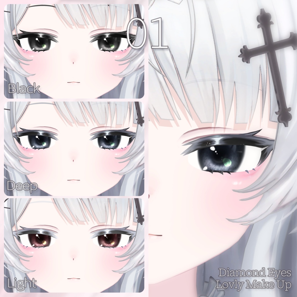 ćSALEć š¤ćć¦ć§ć³ćć£å°ēØćš¤ Wendy Textures FullPack (2 Eyes, MakeUp, Body, Nail, ACC, Tongue, EyePatch)