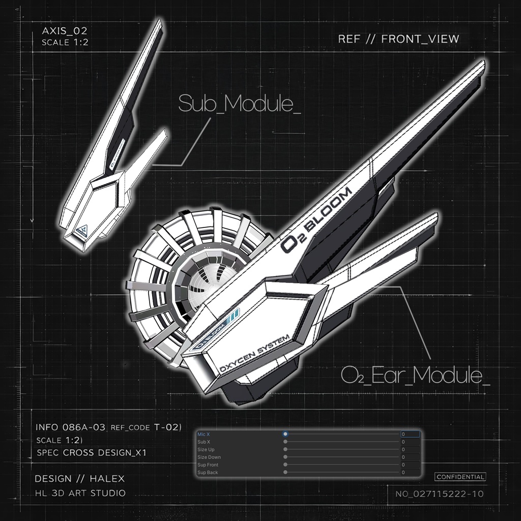 【SALE】 O₂ BLOOM🖤Oxy-ERROR 「18アバター対応」