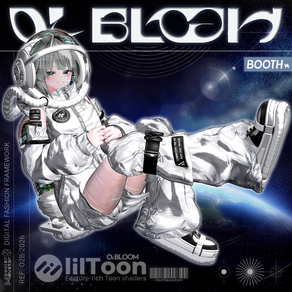 【SALE】 O₂ BLOOM🖤Oxy-ERROR 「18アバター対応」