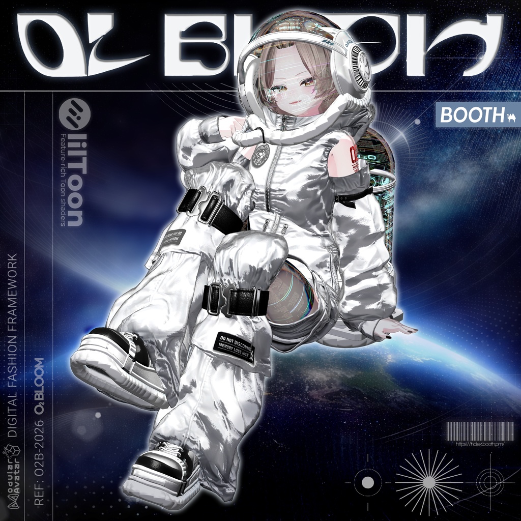 【SALE】 O₂ BLOOM🖤Oxy-ERROR 「18アバター対応」