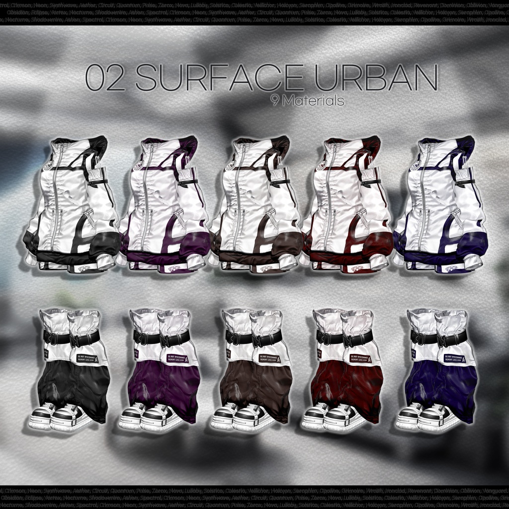 【SALE】 O₂ BLOOM🖤Oxy-ERROR 「18アバター対応」