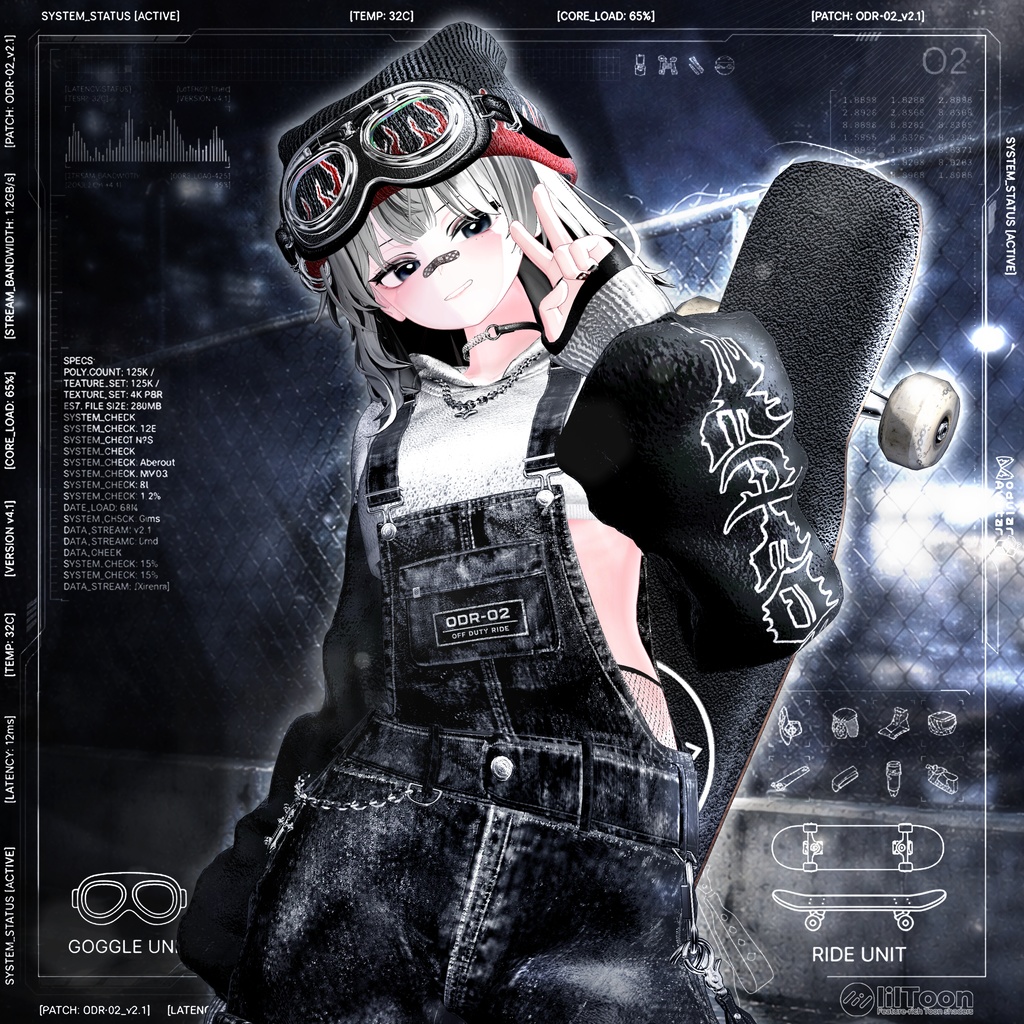 【SALE】 🖤OFF-Duty✦Ride🖤 「18アバター対応」