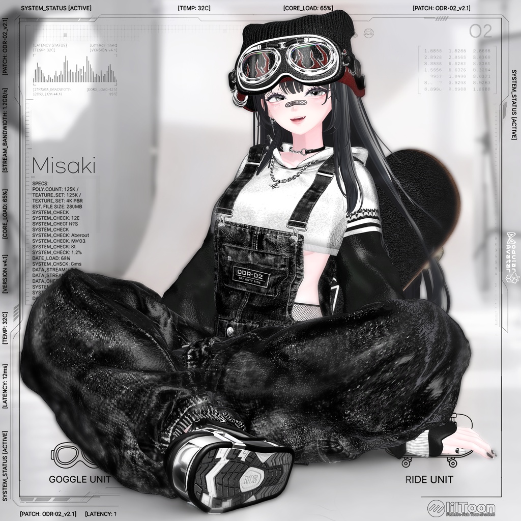 【SALE】 🖤OFF-Duty✦Ride🖤 「24アバター対応」 image
