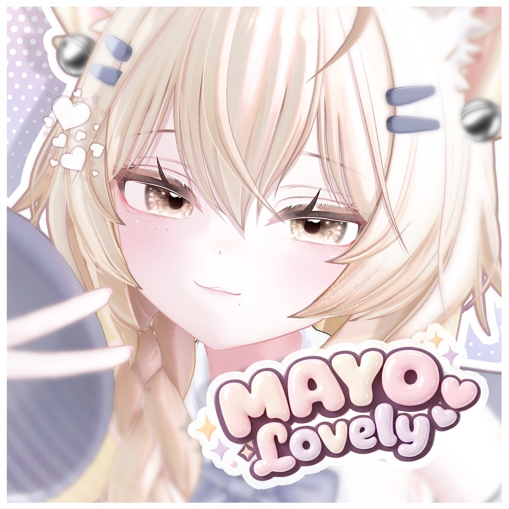 【SALE】🤍「まよ専用」🤍 Mayo Textures FullPack (2 Eyes, MakeUp, Body, Tongue, Sleeve, Bell)