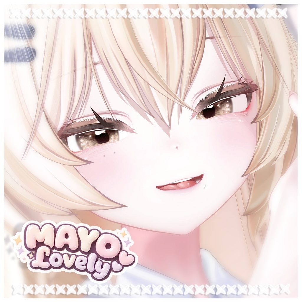 【SALE】🤍「まよ専用」🤍 Mayo Textures FullPack (2 Eyes, MakeUp, Body, Tongue, Sleeve, Bell)