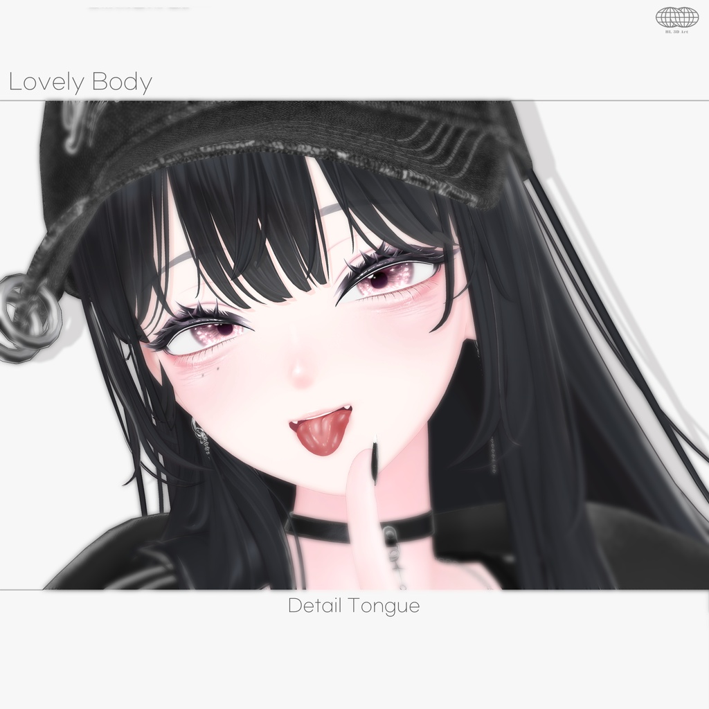 【SALE】🖤「海咲専用」🖤 Misaki Textures FullPack (2 Eyes, MakeUp, Body, Tongue, Cap, Nail)