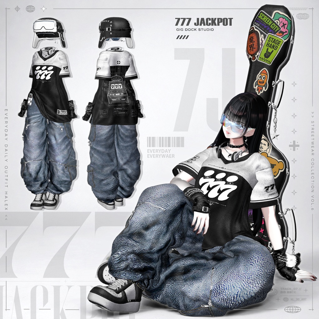 【SALE】 🎧 TRACK_07 ✦GIG DOCK✧ 「22アバター対応」