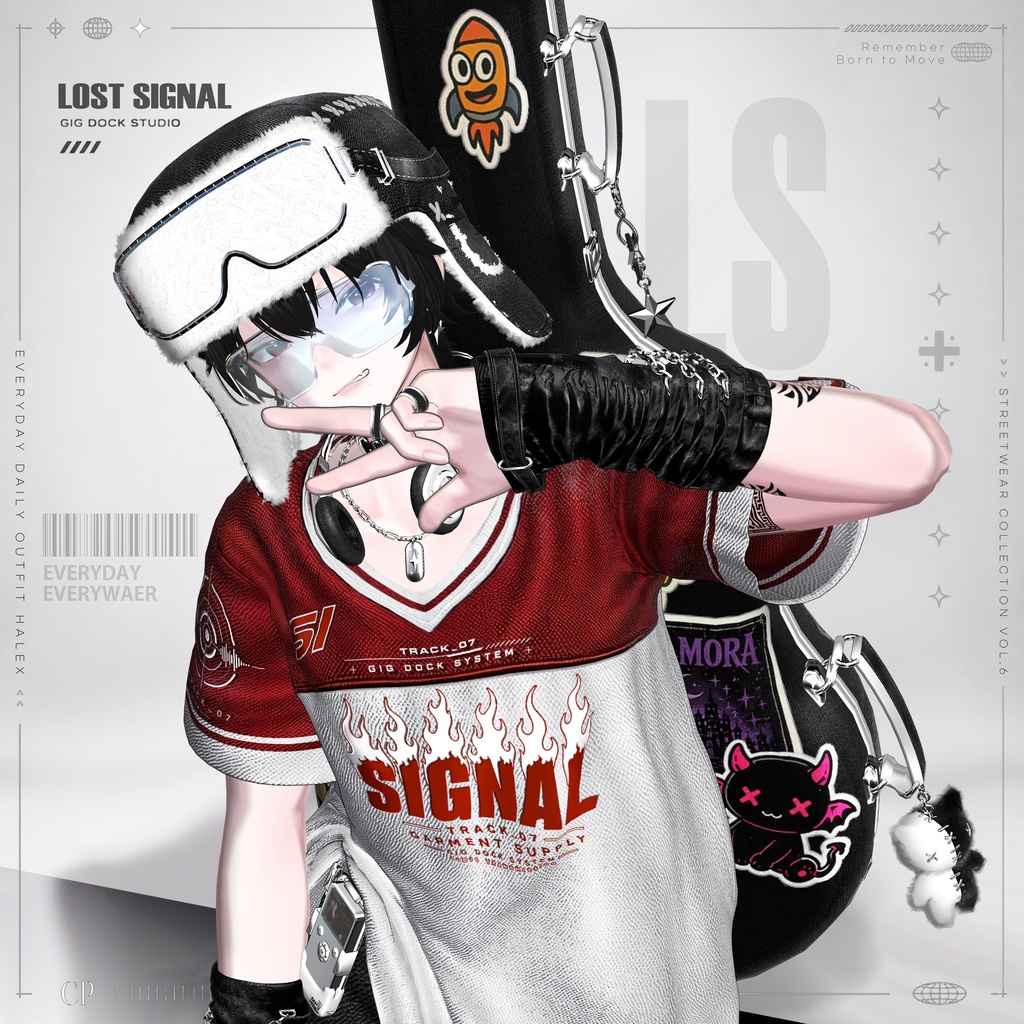 【SALE】 🎧 TRACK_07 ✦GIG DOCK✧ for Men「11アバター対応」