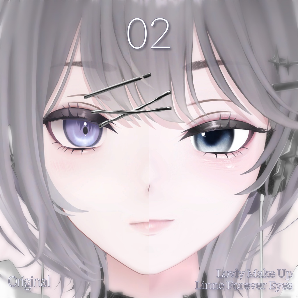 ใSALEใ๐ใใชใณใๅฐ็จใ๐ Linne Textures FullPack (2 Eyes, MakeUp, Body, Tongue, Cap, Glass)