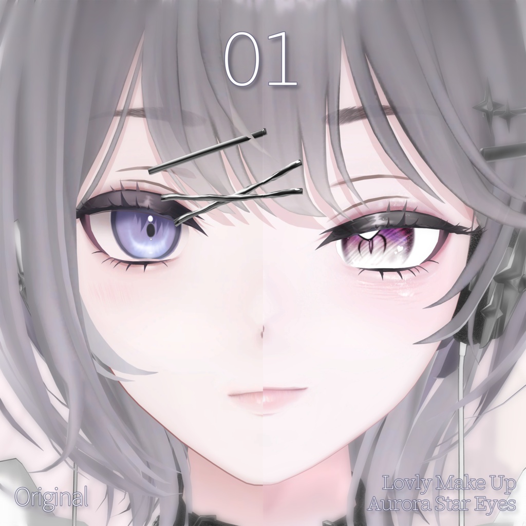 ใSALEใ๐ใใชใณใๅฐ็จใ๐ Linne Textures FullPack (2 Eyes, MakeUp, Body, Tongue, Cap, Glass)