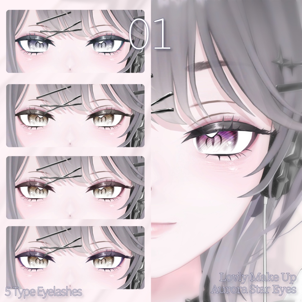 ใSALEใ๐ใใชใณใๅฐ็จใ๐ Linne Textures FullPack (2 Eyes, MakeUp, Body, Tongue, Cap, Glass)