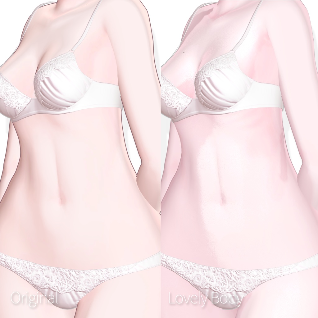 【SALE】📸「輝夜専用」🤍 kaguya Textures FullPack (3 Eyes, MakeUp, Body, Tongue, ACC, GIFT)